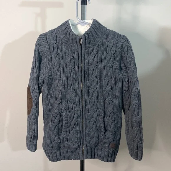 Janie and Jack CABLE KNIT CARDIGAN Size: 5 - Picture 1 of 8